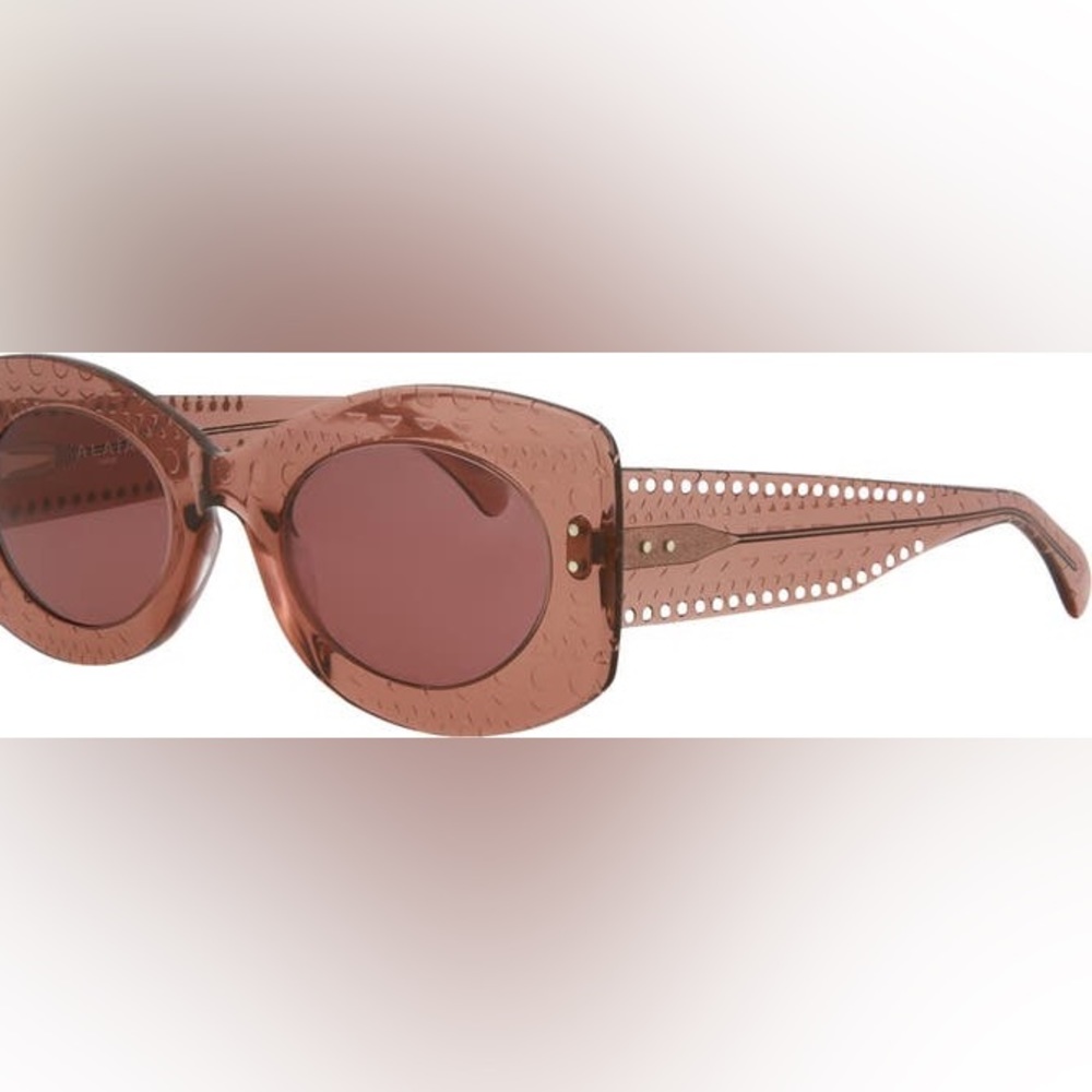 Alaia 51mm Oval Sunglasses